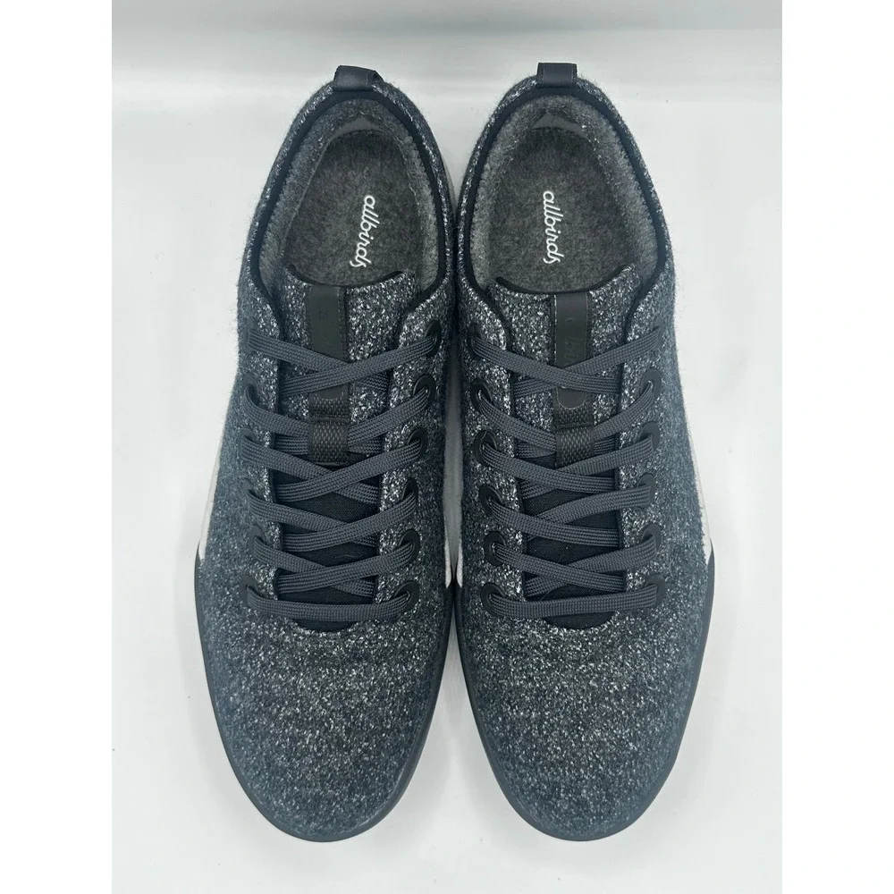 Allbirds Wool Cruiser Waterproof Men 13 Dark Grey Slip On Sneaker Weatherproof
